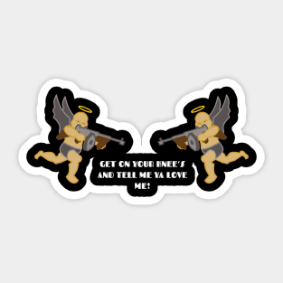 Angels with even filthier souls Sticker